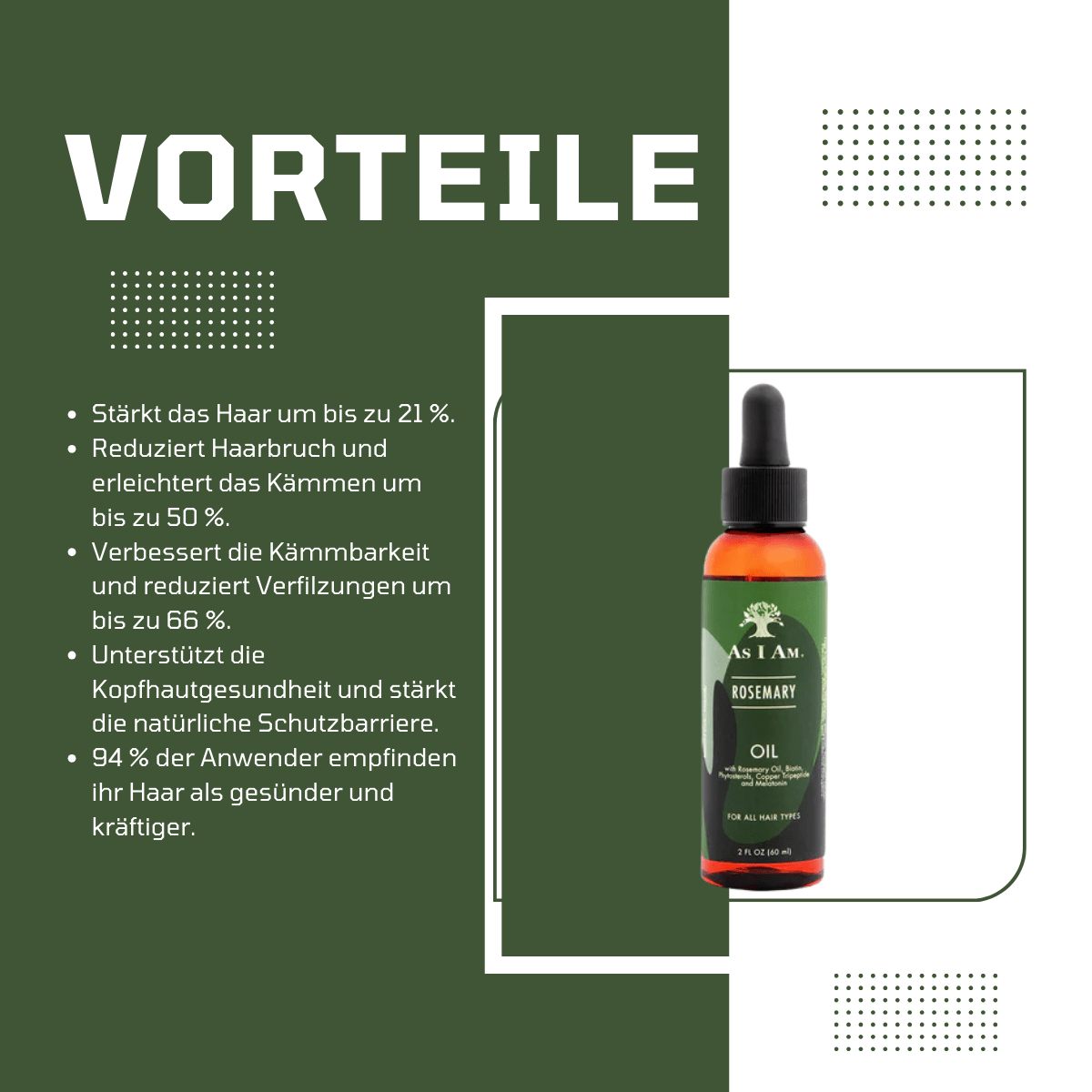 As I Am Rosemary Oil - Meerapa Deutschland