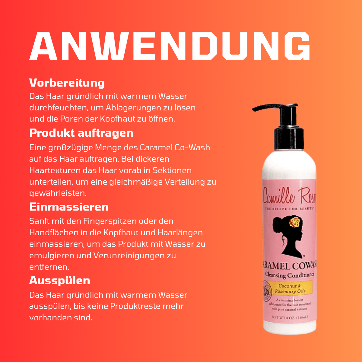 Camille Rose Caramel Co - wash Cleansing Conditioner - Meerapa Deutschland