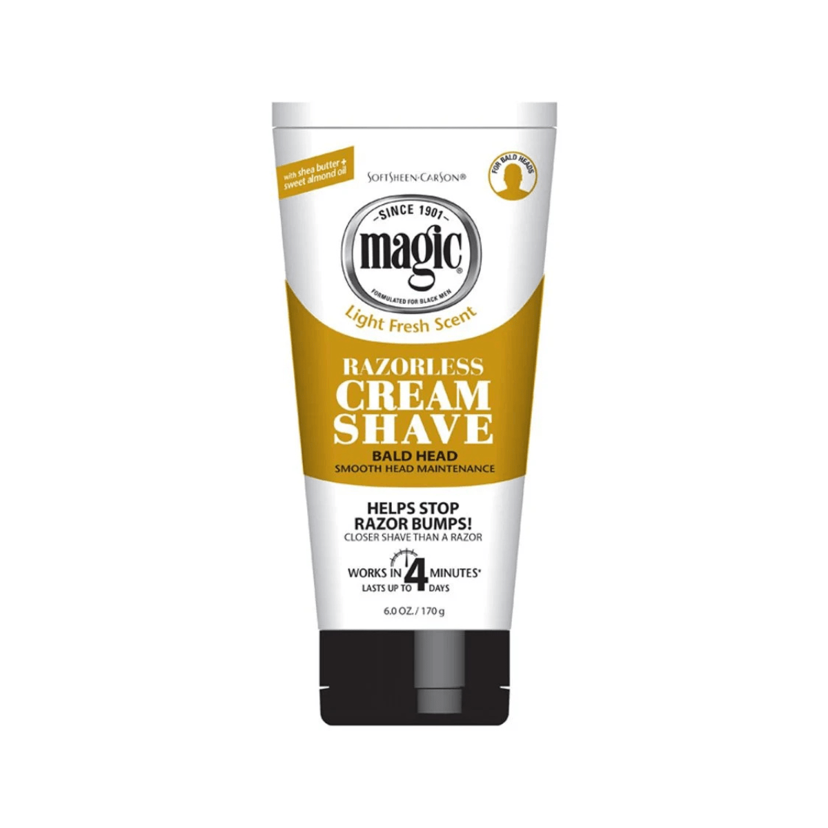 Magic Razorless Cream Shave - Bald Head - Meerapa Deutschland