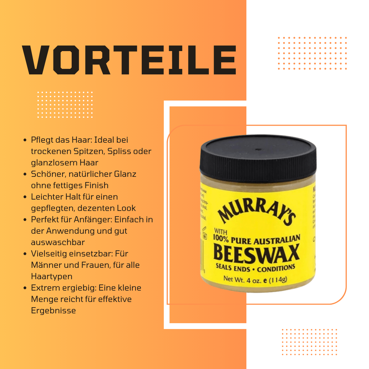 Murray's 100% Pure Australian Beeswax - Meerapa Deutschland