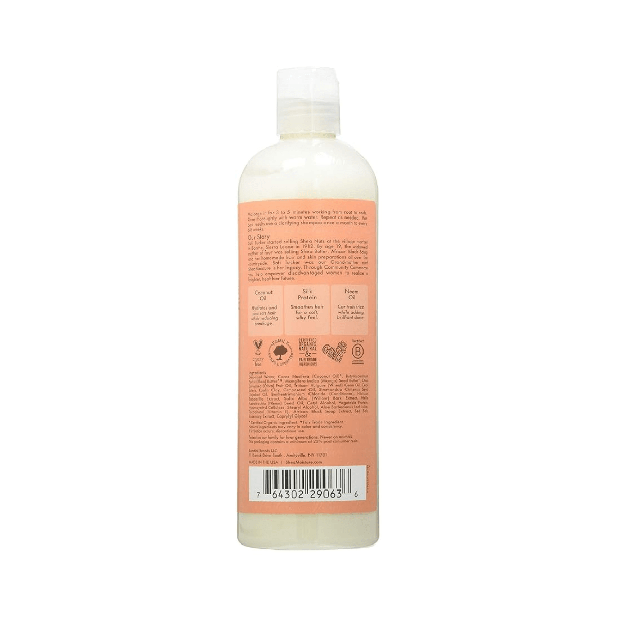 SheaMoisture Coconut & Hibiscus Curl Moisture Co - Wash - Meerapa Deutschland