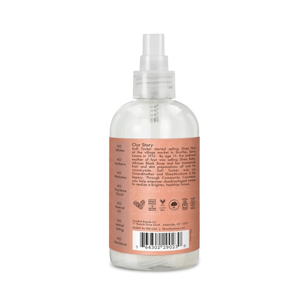 SheaMoisture Coconut & Hibiscus Hold & Shine Moisture Mist - Meerapa Deutschland
