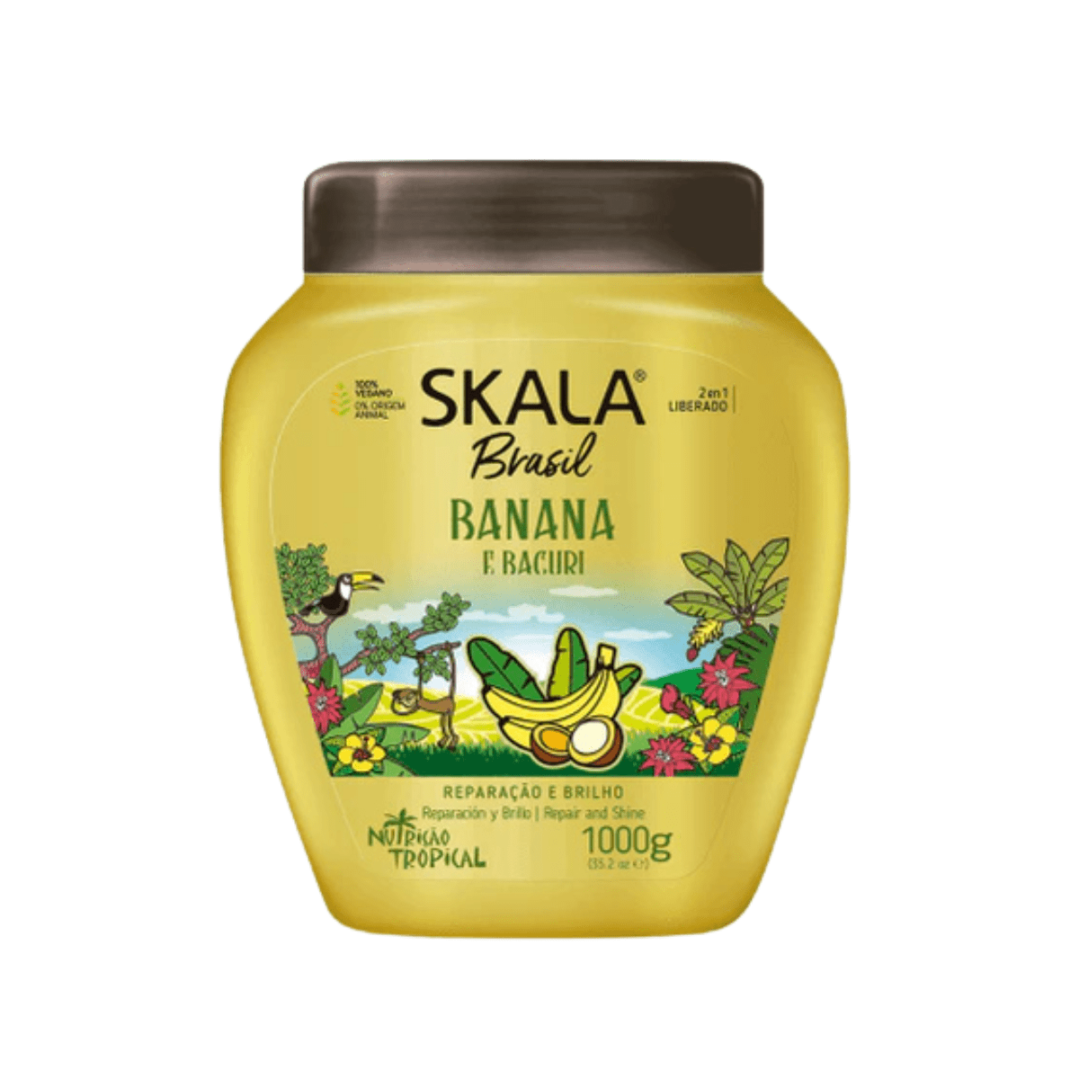SKALA Brasil Banana & Bacuri 2 in 1 Hair Co - Wash - Meerapa Deutschland