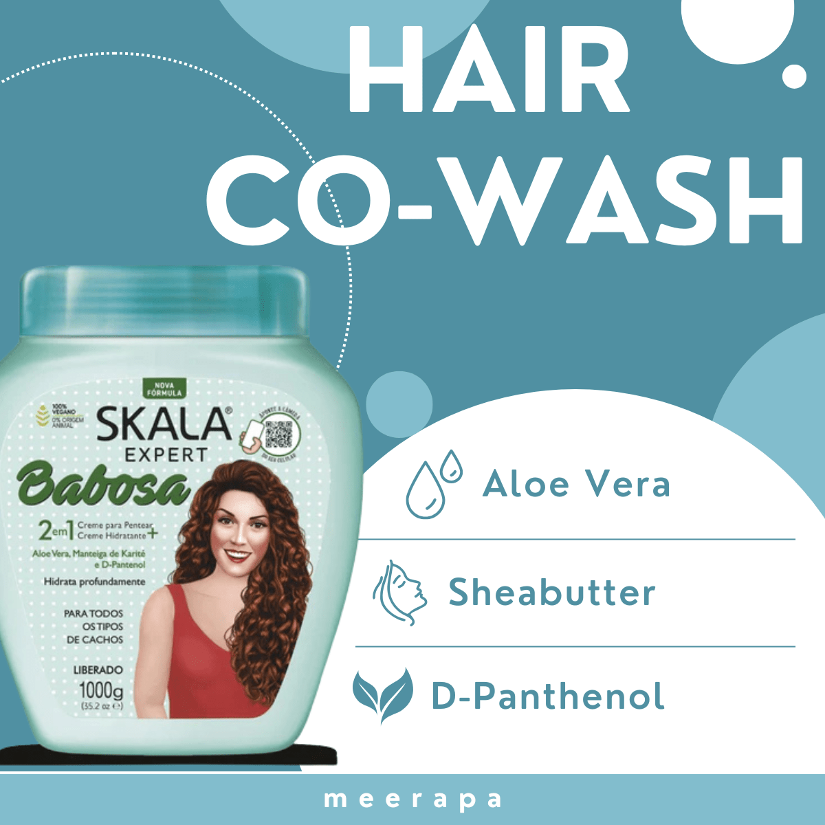 SKALA Expert Babosa 2 in 1 Hair Co - Wash - Meerapa Deutschland