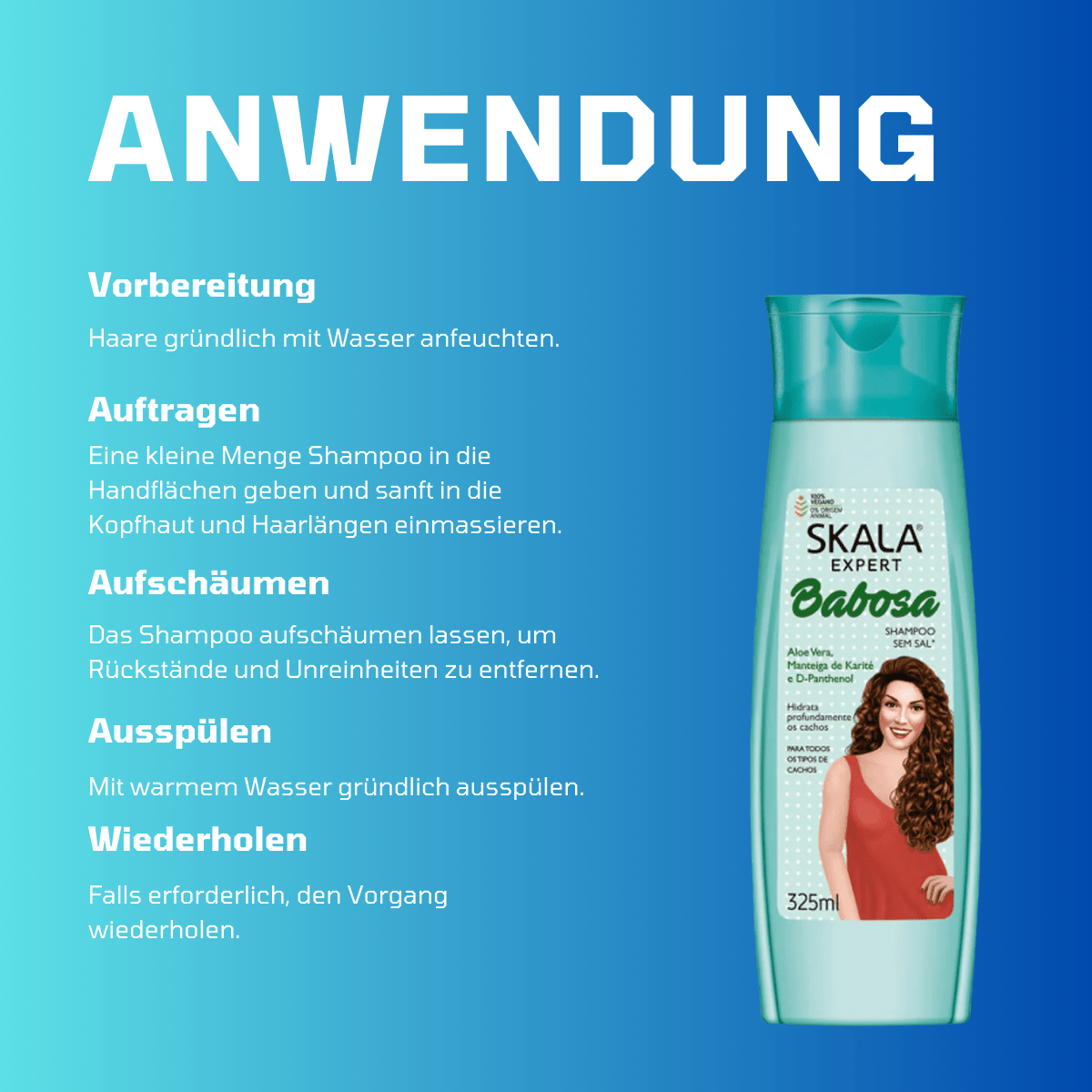 SKALA Expert Babosa Aloe Vera Shampoo - Meerapa Deutschland