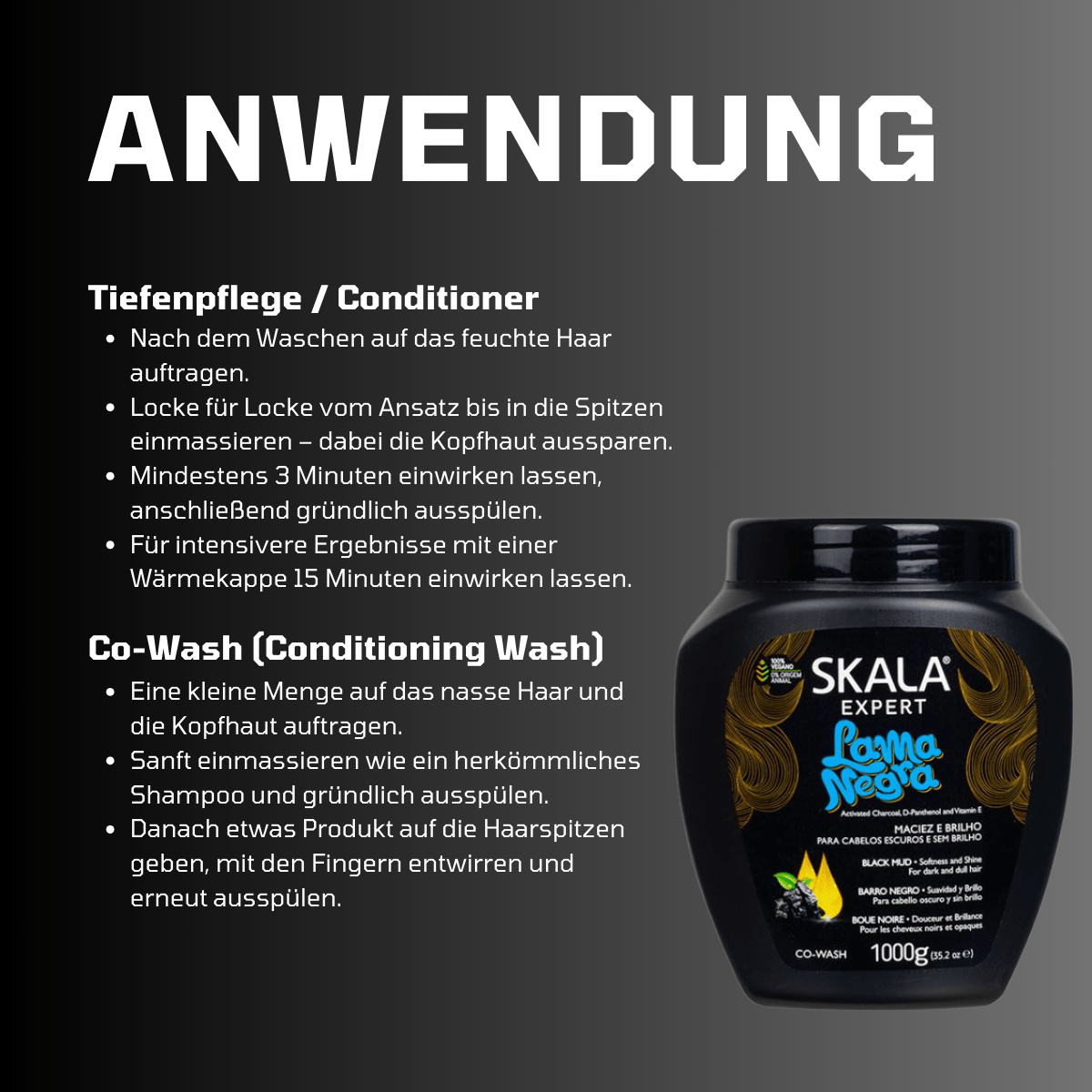 SKALA Expert Lama Negra 2 in 1 Co - Wash - Meerapa Deutschland