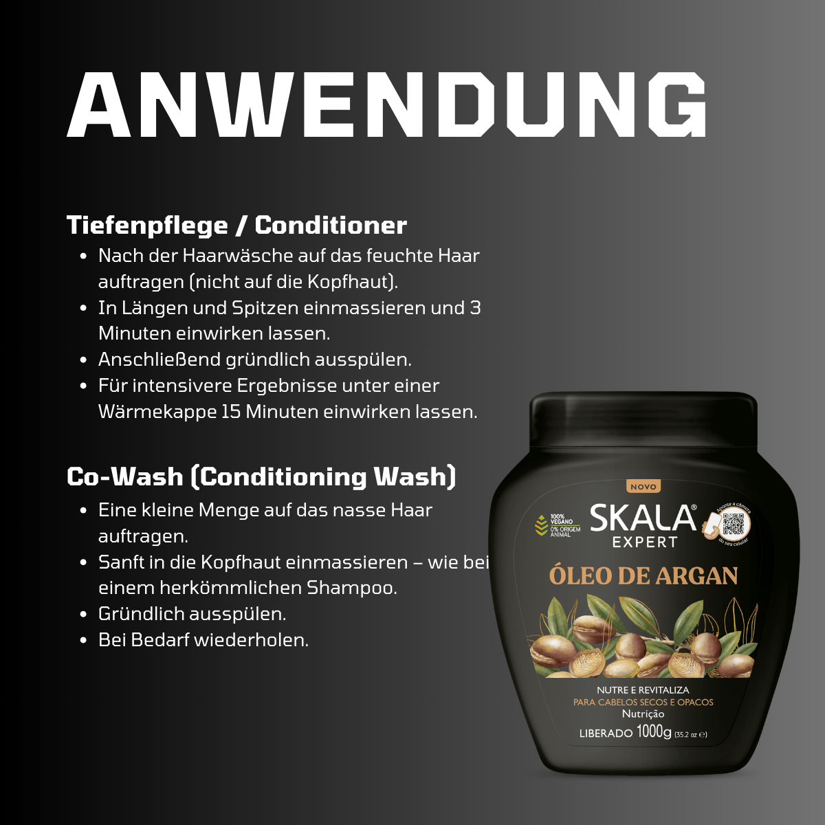 SKALA Expert Óleo de Argan 2 in 1 Co - Wash - Meerapa Deutschland