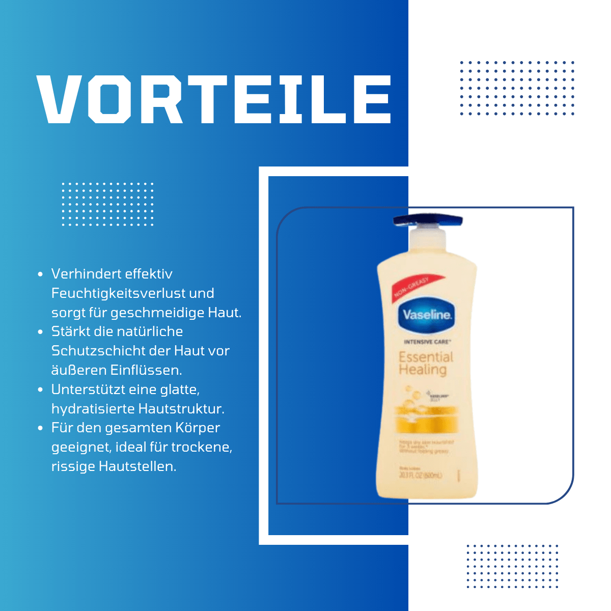 Vaseline® Intensive Care Essential Healing Lotion - Meerapa Deutschland