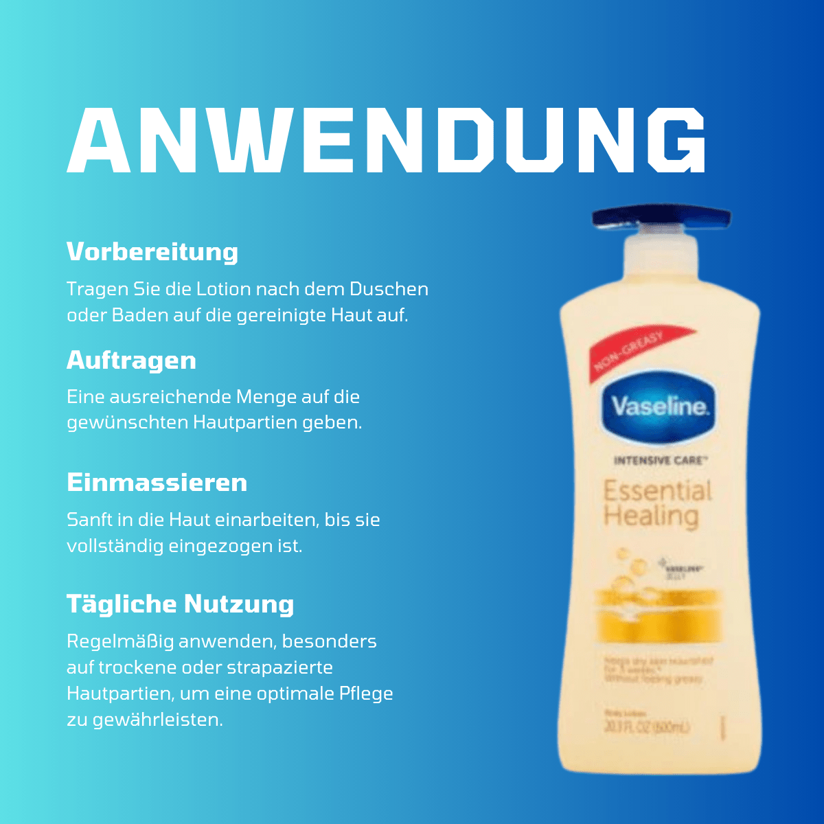 Vaseline® Intensive Care Essential Healing Lotion - Meerapa Deutschland