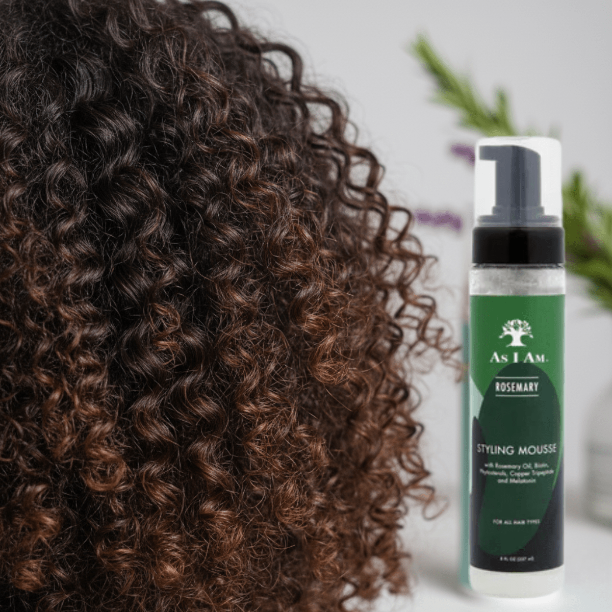 As I Am Rosemary Styling Mousse - Meerapa Deutschland