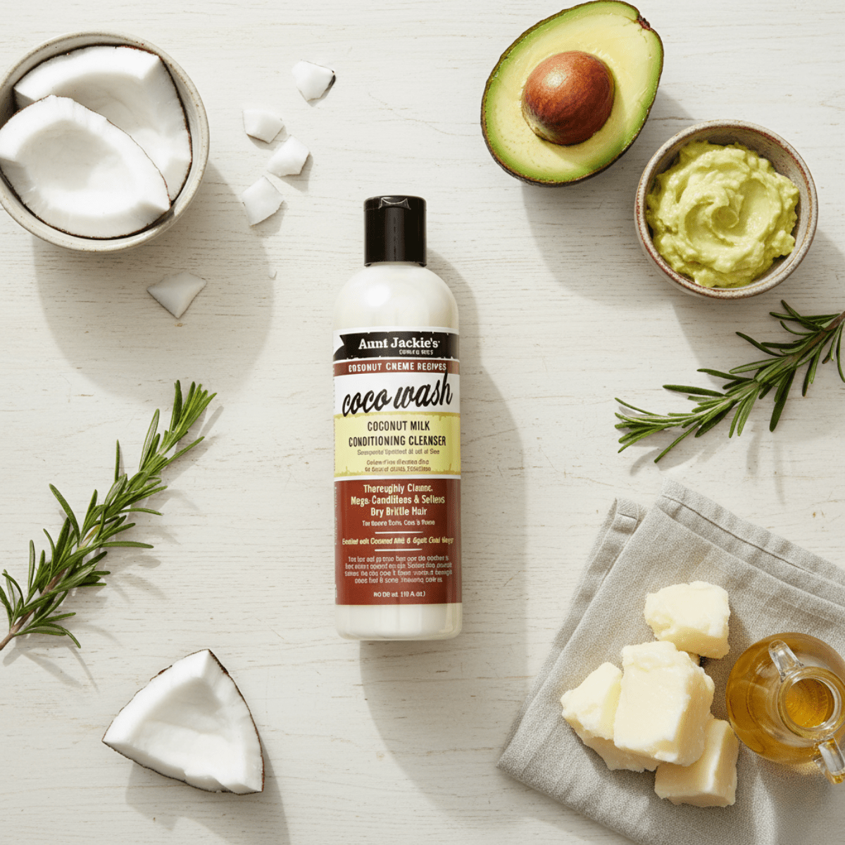 Aunt Jackie's Coconut Creme Recipes Coco Wash Conditioning Cleanser - Meerapa Deutschland