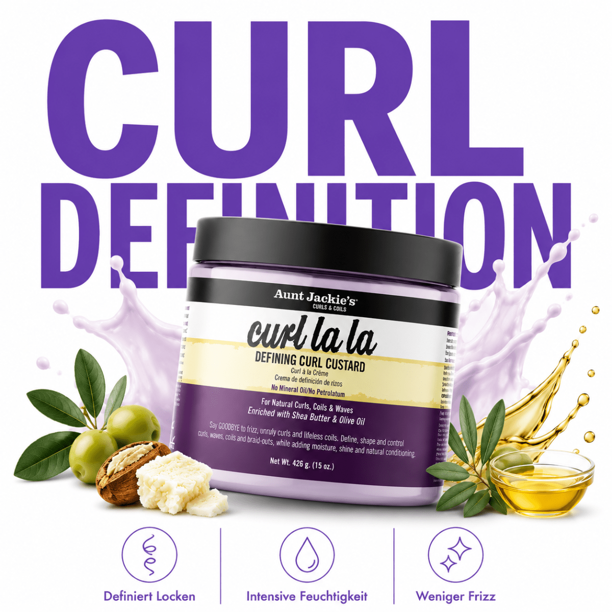 Aunt Jackie's Curl La La Defining Curl Custard - Meerapa Deutschland