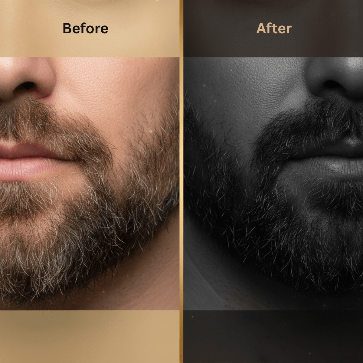 Bigen Men's Beard Colour B100 - Real Black - Meerapa Deutschland