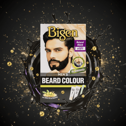 Bigen Men's Beard Colour B101 – Natural Black - Meerapa Deutschland