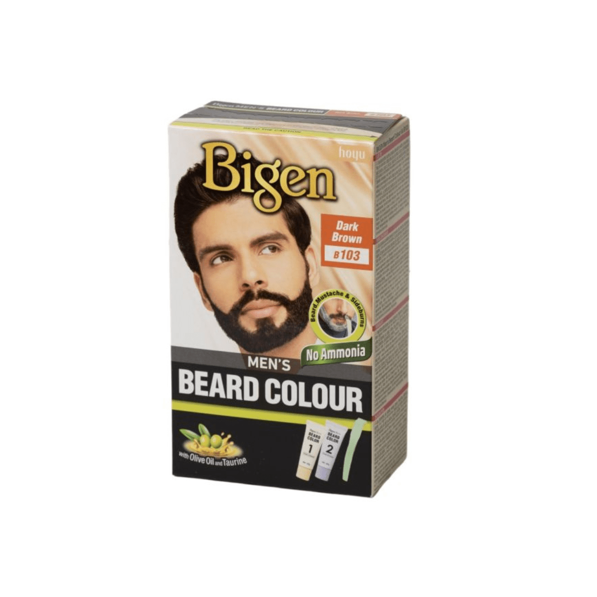 Bigen Men's Beard Colour B103 - Dark Brown - Meerapa Deutschland