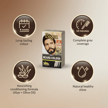 Bigen Men's Beard Colour B103 - Dark Brown - Meerapa Deutschland