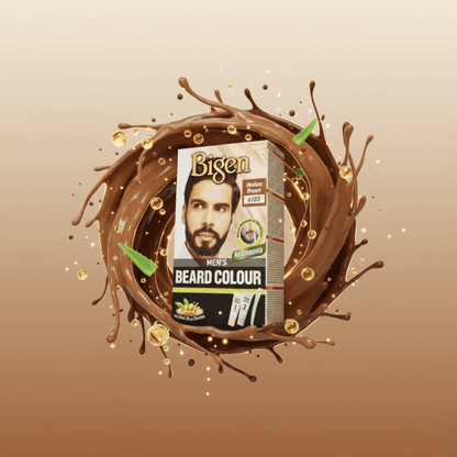 Bigen Men's Beard Colour B105 - Medium Brown - Meerapa Deutschland