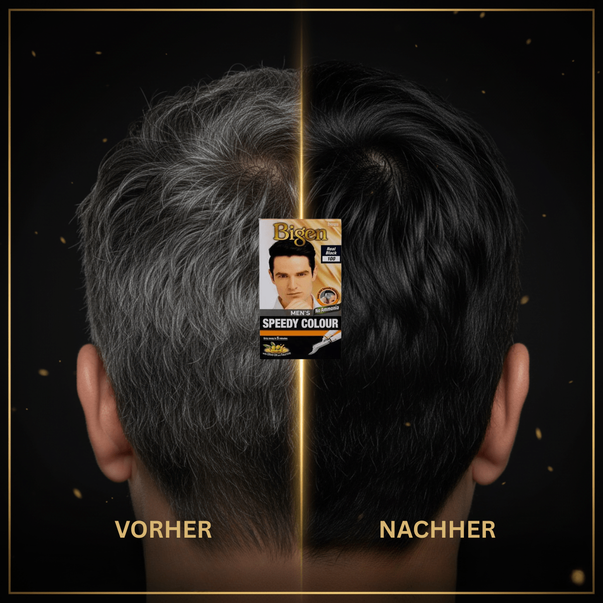 Bigen Men's Speedy Colour 100 – Real Black - Meerapa Deutschland