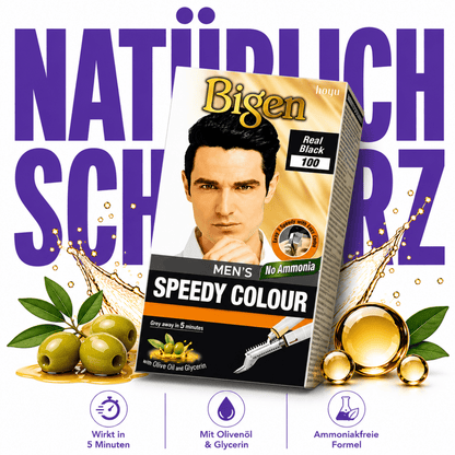Bigen Men's Speedy Colour 100 – Real Black - Meerapa Deutschland