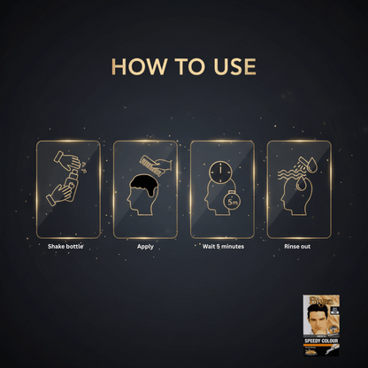 Bigen Men's Speedy Colour 100 – Real Black - Meerapa Deutschland