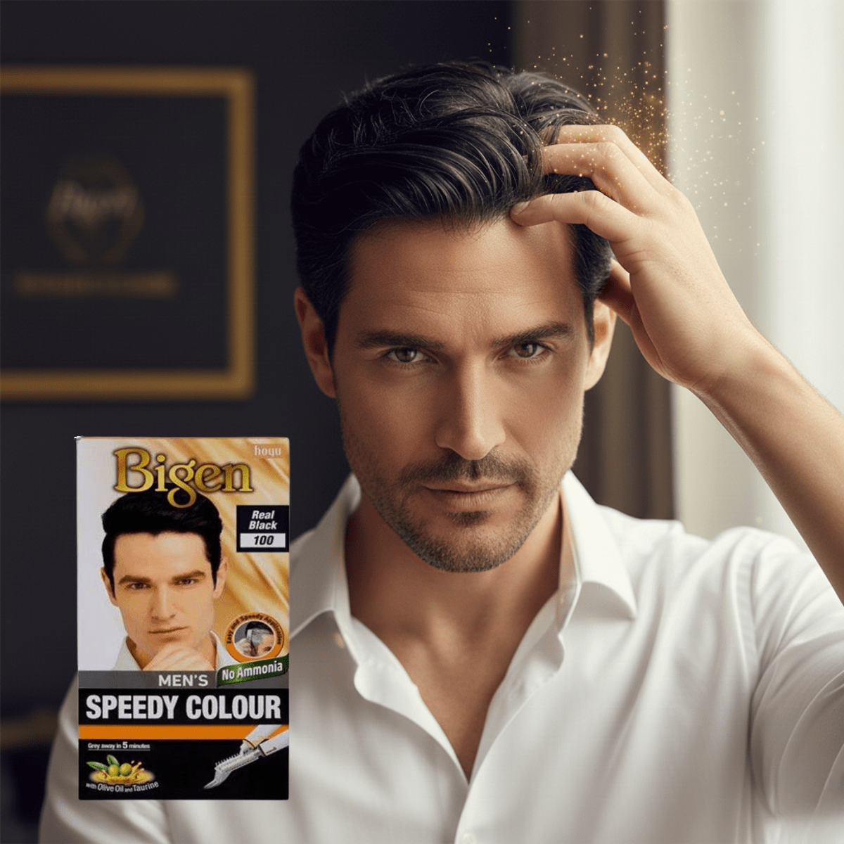 Bigen Men's Speedy Colour 100 – Real Black - Meerapa Deutschland