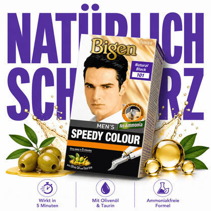 Bigen Men's Speedy Colour 101 – Natural Black - Meerapa Deutschland