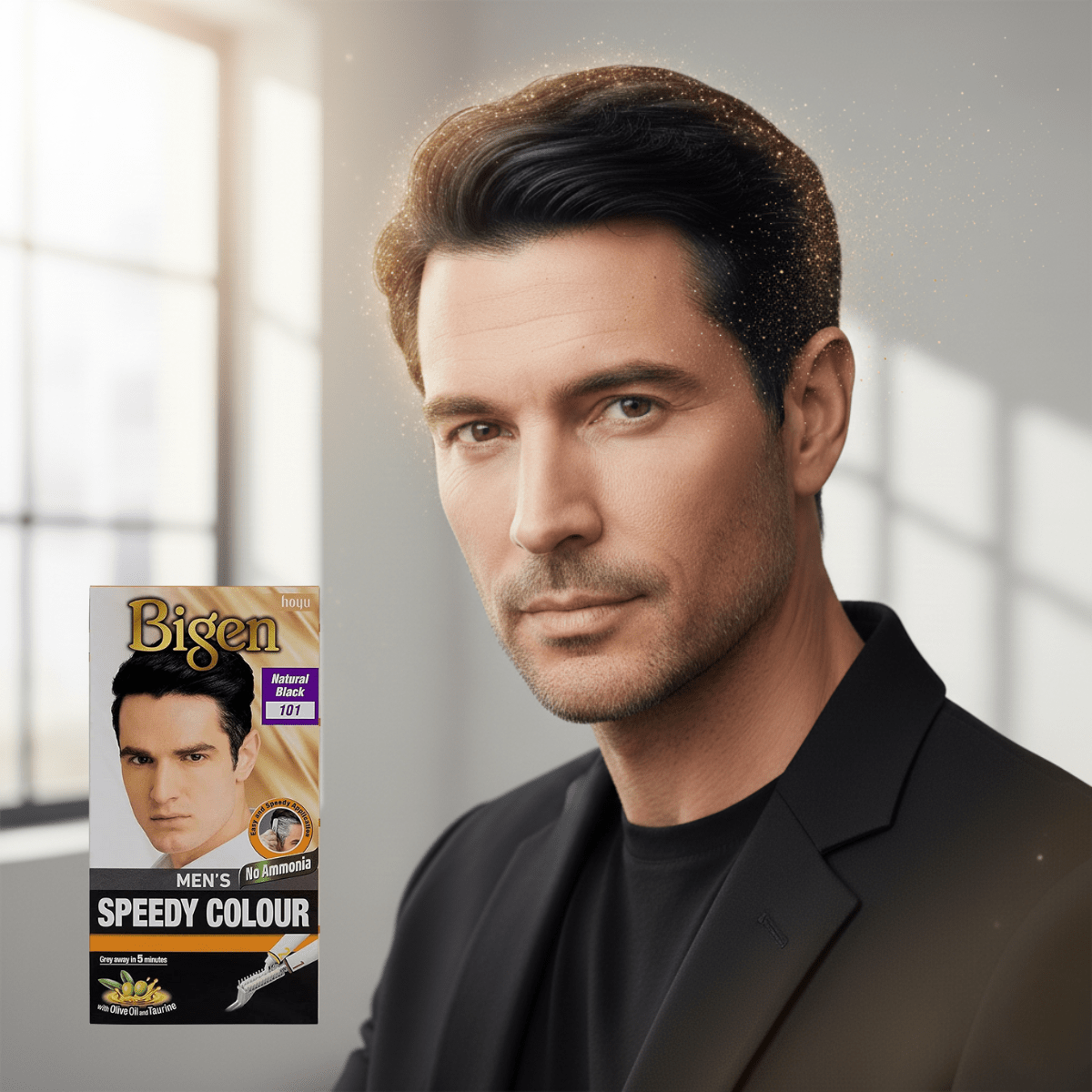 Bigen Men's Speedy Colour 101 – Natural Black - Meerapa Deutschland