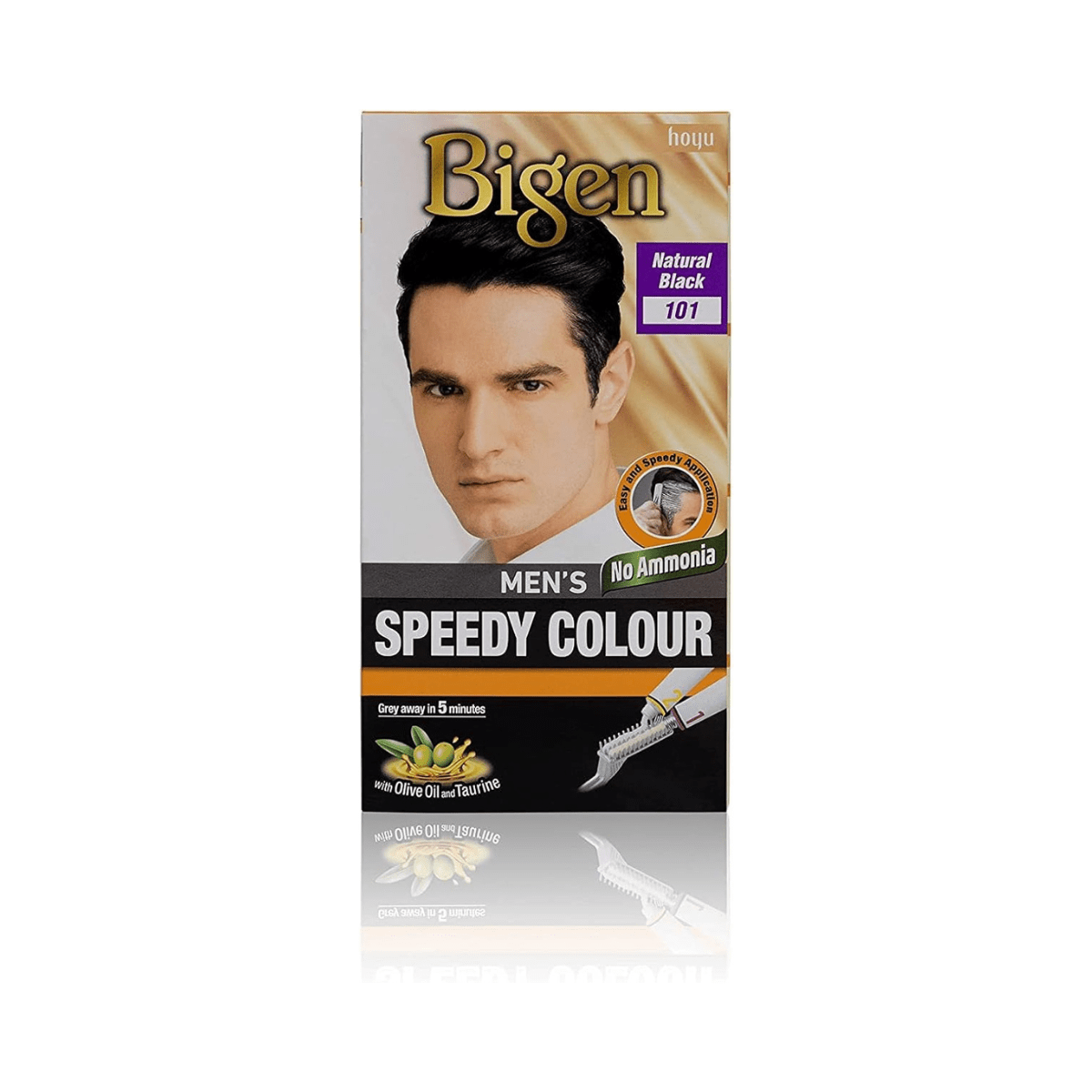 Bigen Men's Speedy Colour 101 – Natural Black - Meerapa Deutschland