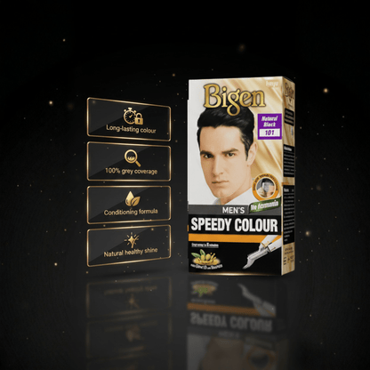 Bigen Men's Speedy Colour 101 – Natural Black - Meerapa Deutschland