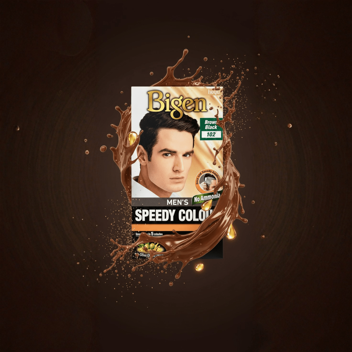 Bigen Men's Speedy Colour 102 – Brown Black - Meerapa Deutschland