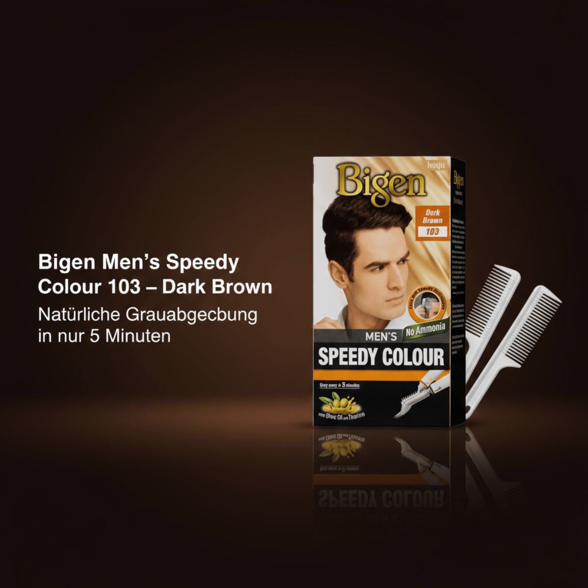 Bigen Men's Speedy Colour 103 – Dark Brown - Meerapa Deutschland