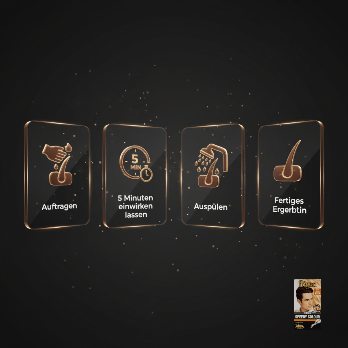 Bigen Men's Speedy Colour 103 – Dark Brown - Meerapa Deutschland