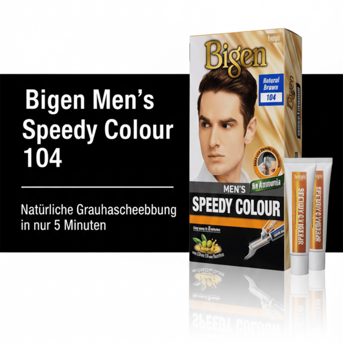 Bigen Men's Speedy Colour 104 – Natural Brown - Meerapa Deutschland