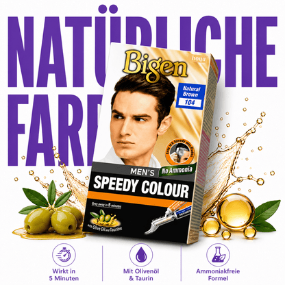 Bigen Men's Speedy Colour 104 – Natural Brown - Meerapa Deutschland