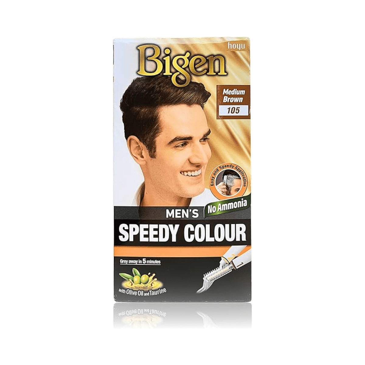 Bigen Men's Speedy Colour 105 – Medium Brown - Meerapa Deutschland