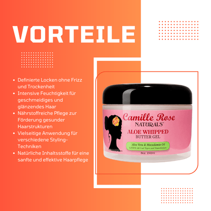Camille Rose Aloe Whipped Butter Gel - Meerapa Deutschland