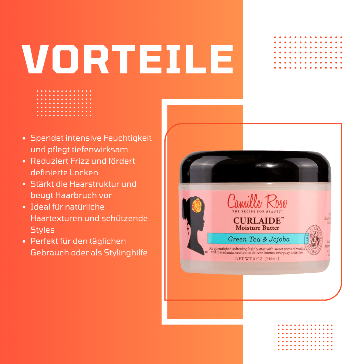Camille Rose Curlaide Moisture Butter - Meerapa Deutschland