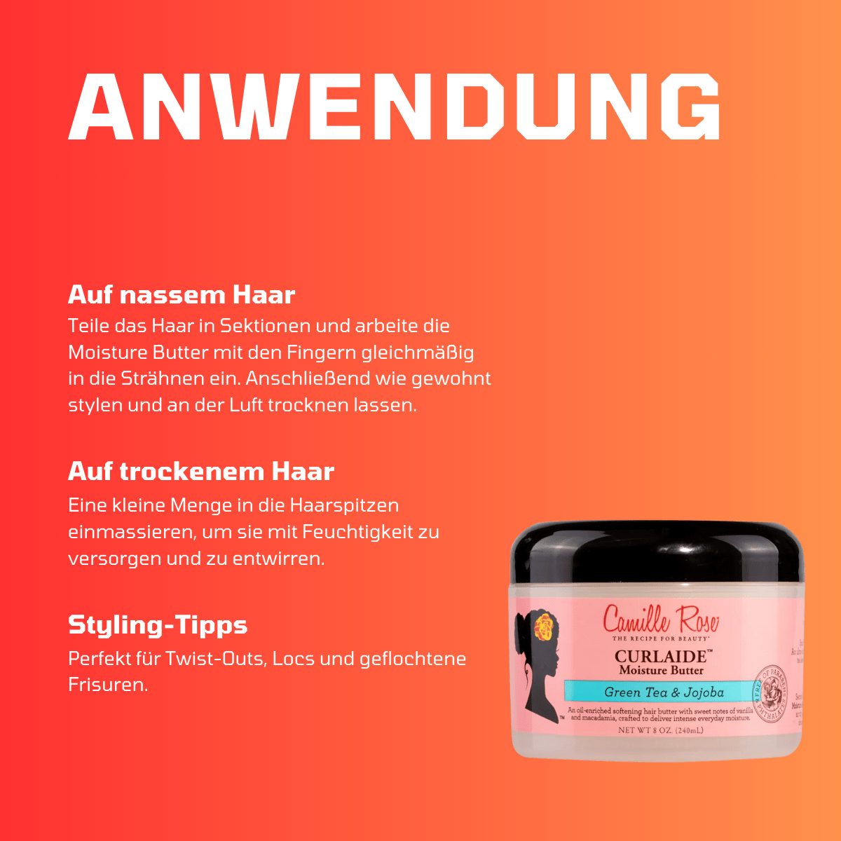Camille Rose Curlaide Moisture Butter - Meerapa Deutschland