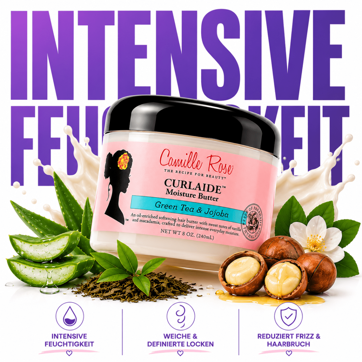 Camille Rose Curlaide Moisture Butter - Meerapa Deutschland