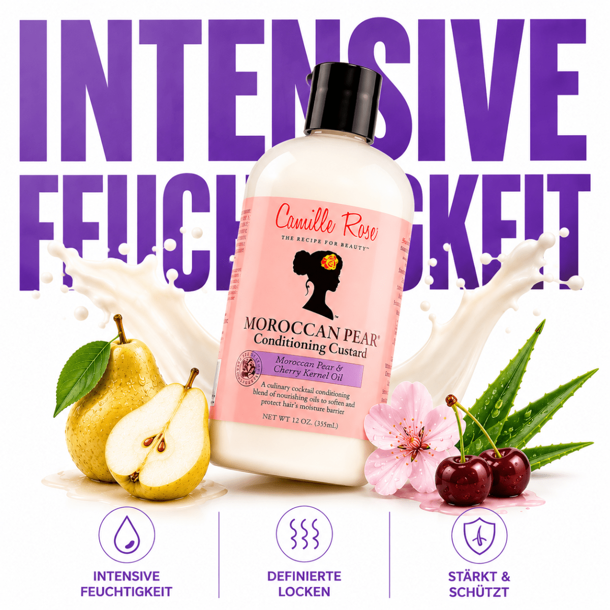 Camille Rose Moroccan Pear Conditioning Custard - Meerapa Deutschland
