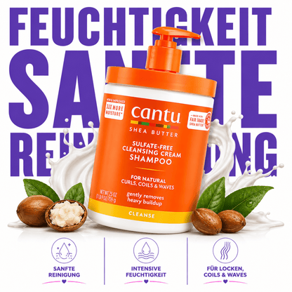 Cantu Shea Butter Sulfate-Free Hydrating Cream Shampoo - Meerapa Deutschland