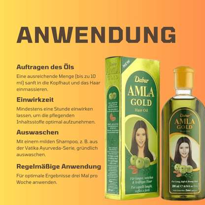 Dabur Amla Gold Hair Oil - Meerapa Deutschland