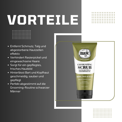 Magic Men's Grooming Exfoliating Scrub - Meerapa Deutschland