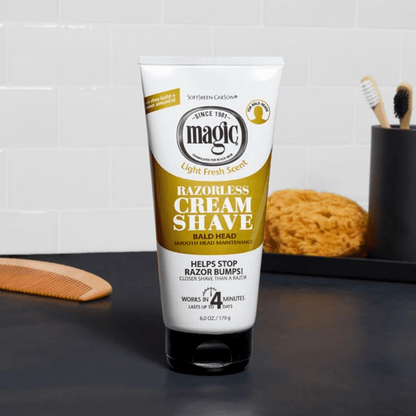 Magic Razorless Cream Shave - Bald Head - Meerapa Deutschland