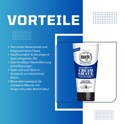 Magic Razorless Cream Shave Regular Strength - Meerapa Deutschland