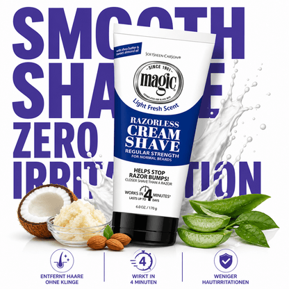 Magic Razorless Cream Shave Regular Strength - Meerapa Deutschland