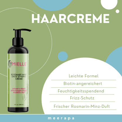 Mielle Rosemary Mint Daily Styling Créme - Meerapa Deutschland