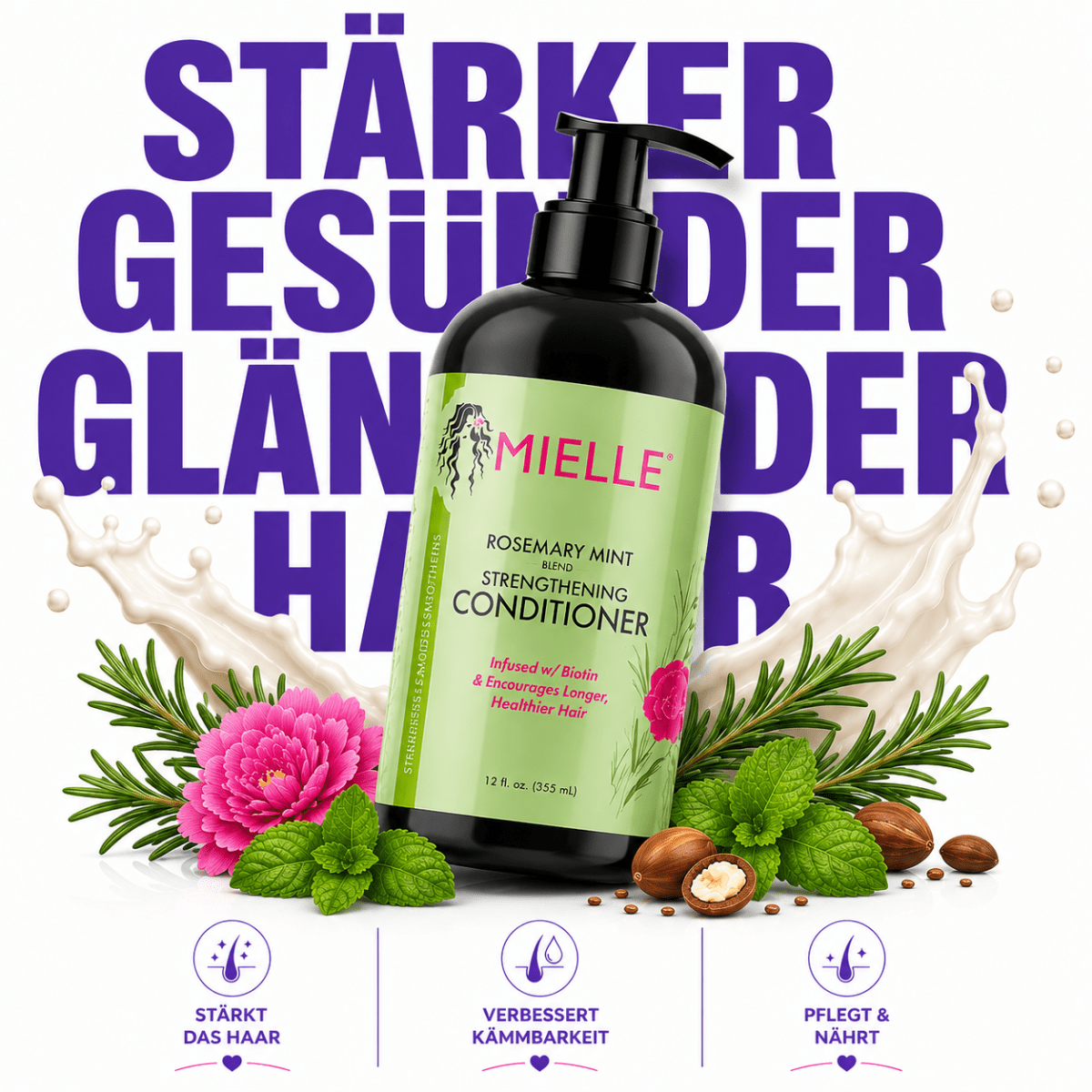 Mielle Rosemary Mint Strengthening Conditioner - Meerapa Deutschland