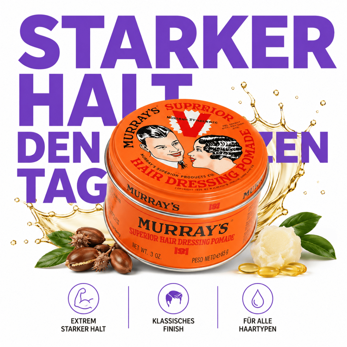 Murray’s Superior Hair Dressing Pomade - Meerapa Deutschland