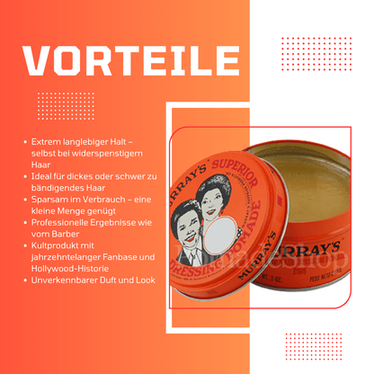 Murray’s Superior Hair Dressing Pomade - Meerapa Deutschland